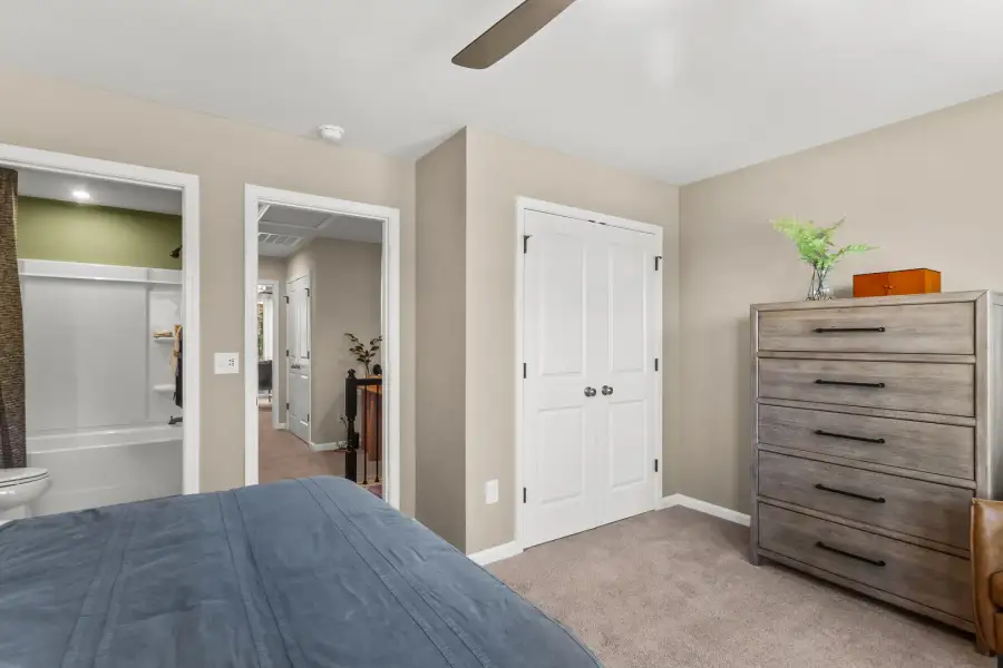 Furnished interior view inside a new home in Bridgeport Townhomes, Greenville (Image 20).