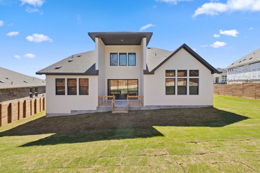 Representative exterior details of a home built from the Ashlyn by Ashton Woods in Provence, Austin (Image 30).