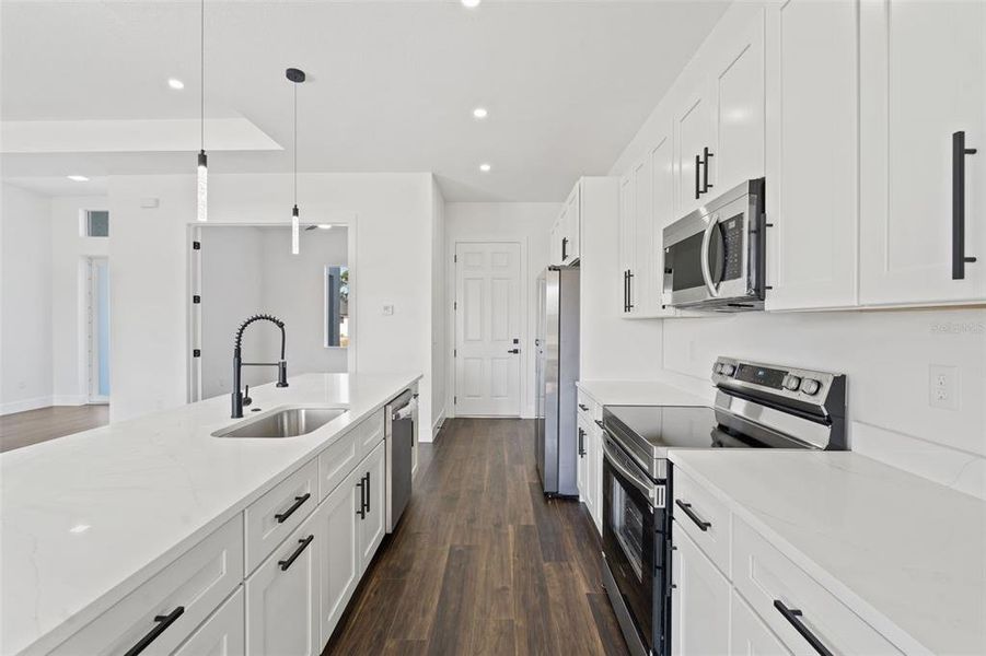 Furnished interior view inside a new home in , Placida (Image 7).