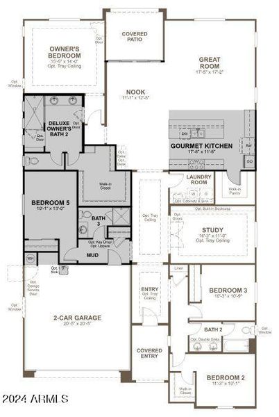 ARROYO SECO LOT 116 FLOORPLAN