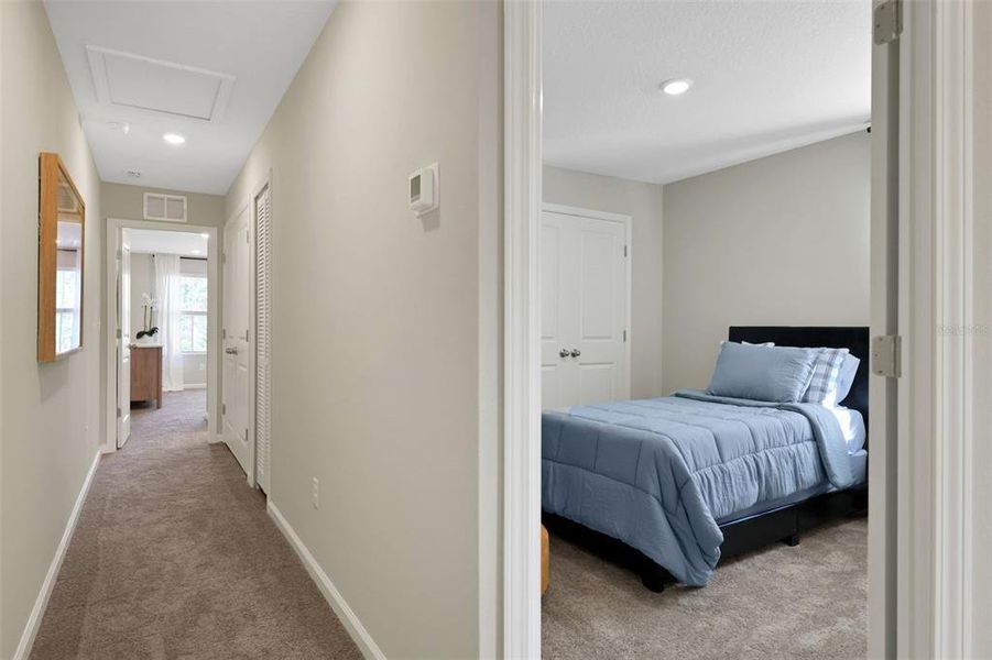 Furnished interior view inside a new home in Cary Landing, Jacksonville (Image 14). Furnished interior view inside a new home in Cary Landing, Jacksonville (Image 14).