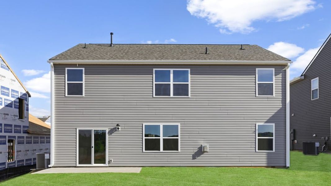 Exterior details and patio area of a home in Baxter Village, Boiling Springs (Image 20).