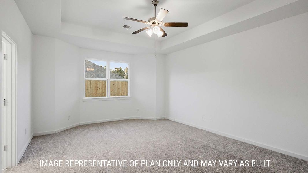 Spacious, unfurnished interior of a new home in The Woods, Lumberton (Image 22).