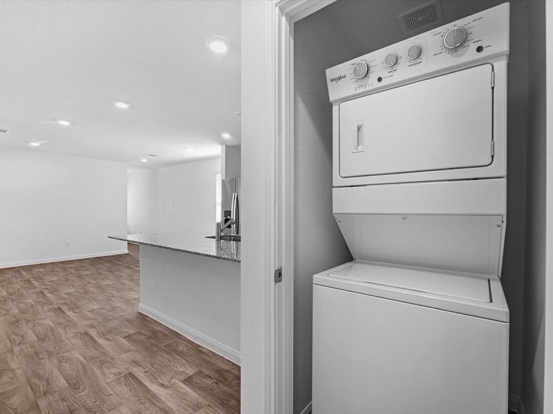 Furnished interior view inside a new home in William Trails, Willis (Image 11).
