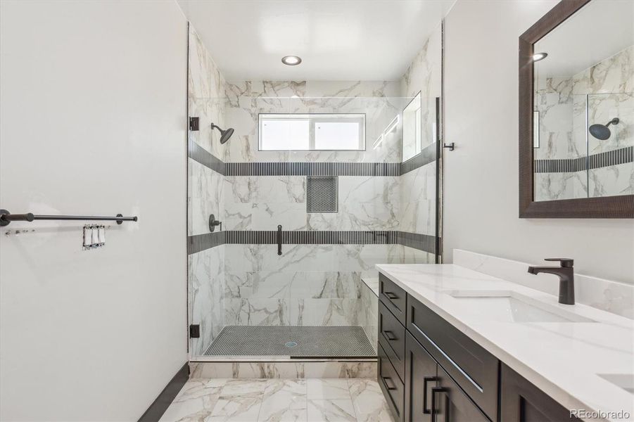 Furnished interior view inside a new home in , Denver (Image 9).