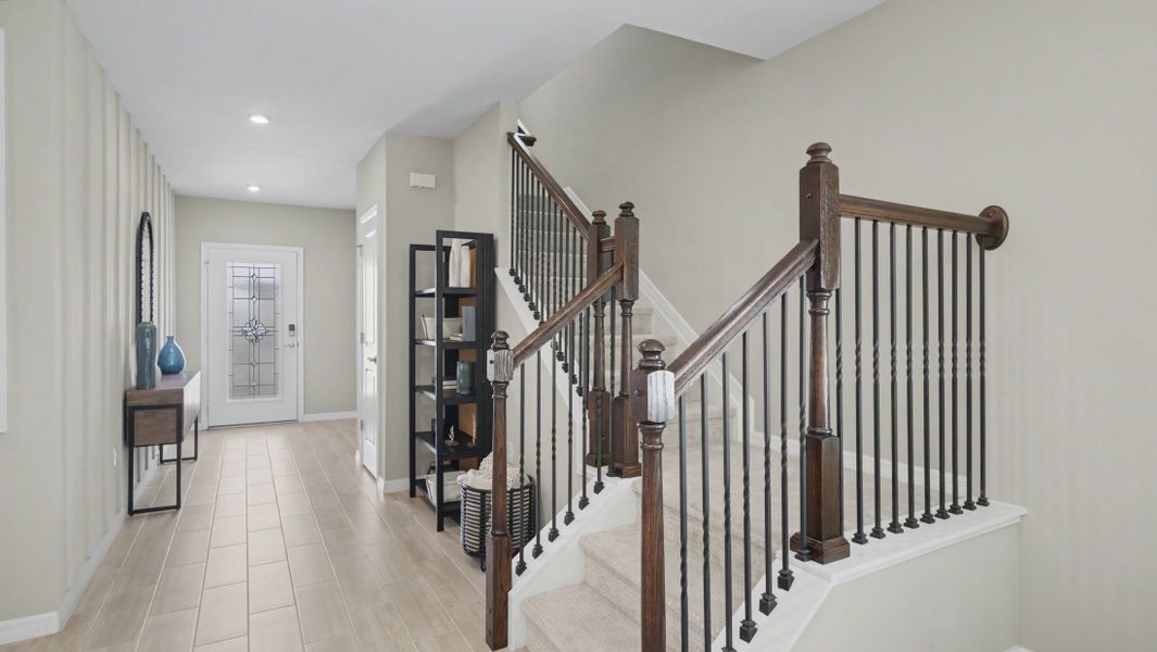 Representative furnished interior of a home built from the Lexington by Maronda Homes in Malabar Springs, Palm Bay (Image 24).