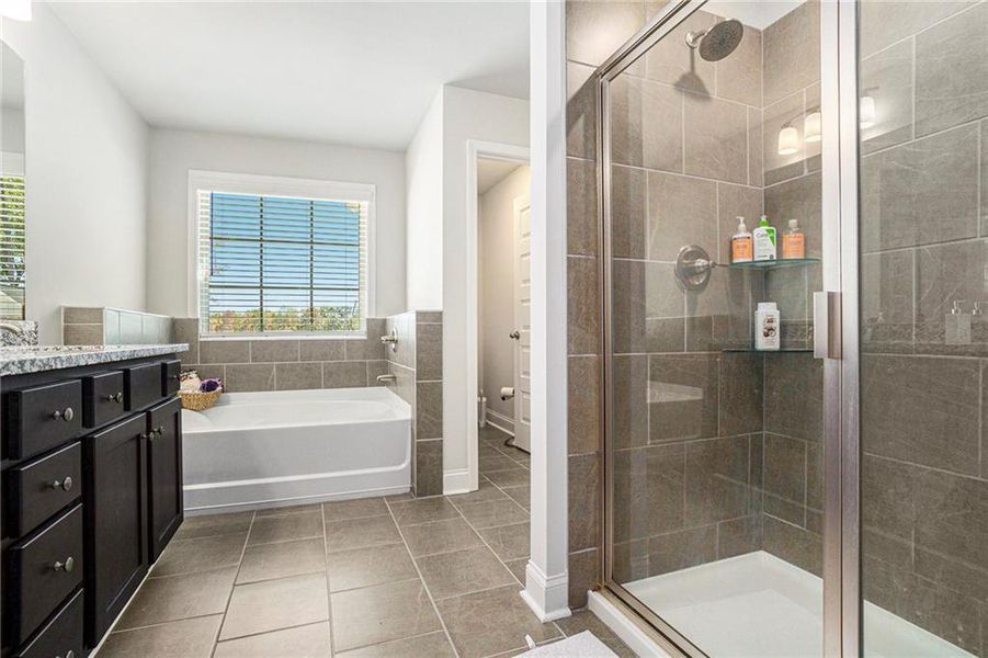 Furnished interior view inside a new home in Paces Estates, Lithia Springs (Image 6). Furnished interior view inside a new home in Paces Estates, Lithia Springs (Image 6).