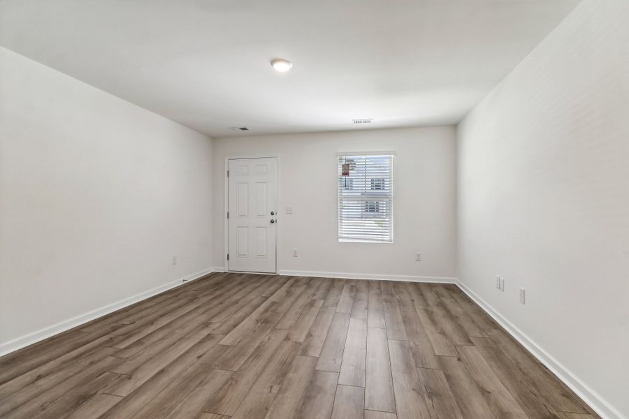 Representative unfurnished interior of a home built from the Helen by Great Southern Homes in Hazelwood, Boiling Springs (Image 19).