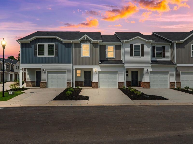 Welcome to the Topaz floorplan at Valentine Townes.