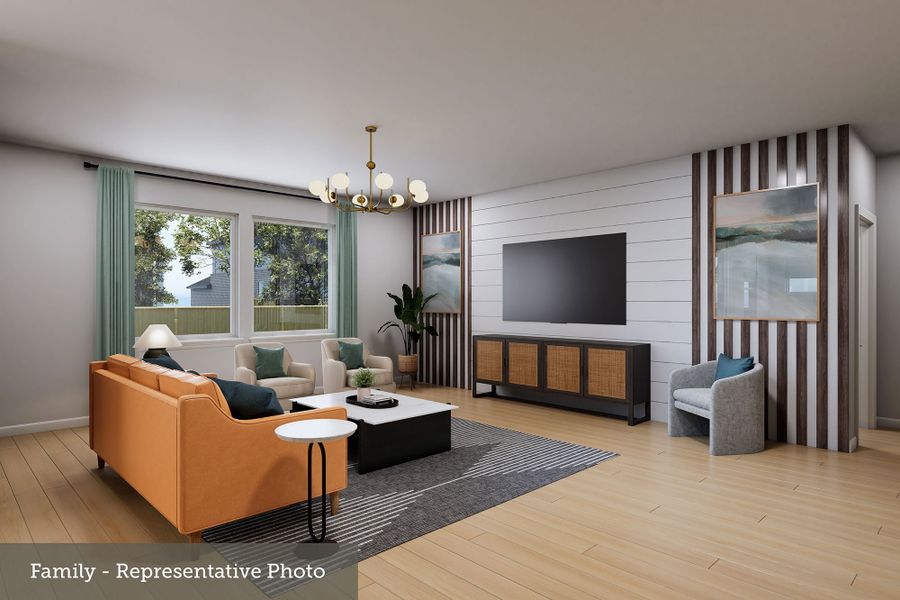 The Castanie - Family Room