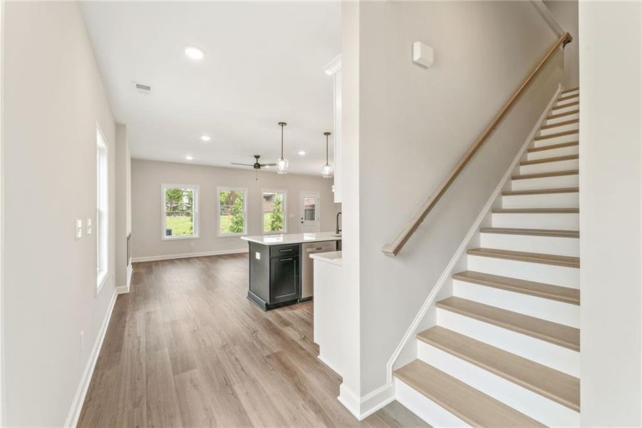 Spacious, unfurnished interior of a new home in Wilkins Walk, Mableton (Image 22). Spacious, unfurnished interior of a new home in Wilkins Walk, Mableton (Image 22).
