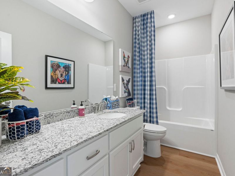 Furnished interior view inside a new home in Ivy Glen, Perry (Image 4). Furnished interior view inside a new home in Ivy Glen, Perry (Image 4).