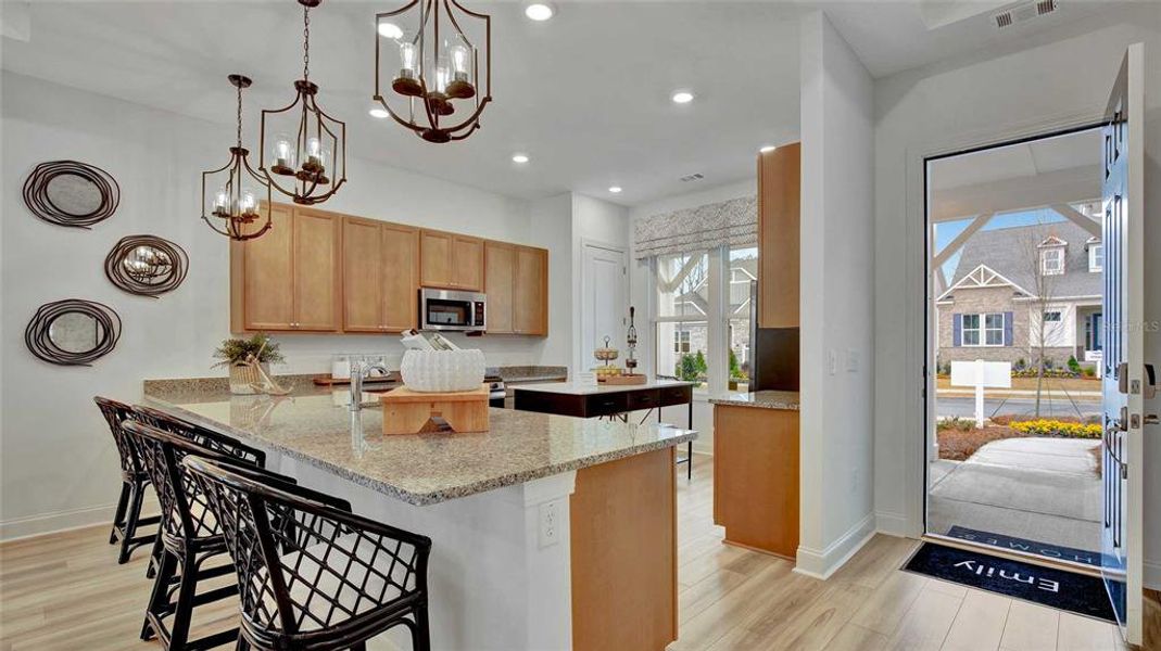 Furnished interior view inside a new home in , Deland (Image 11).