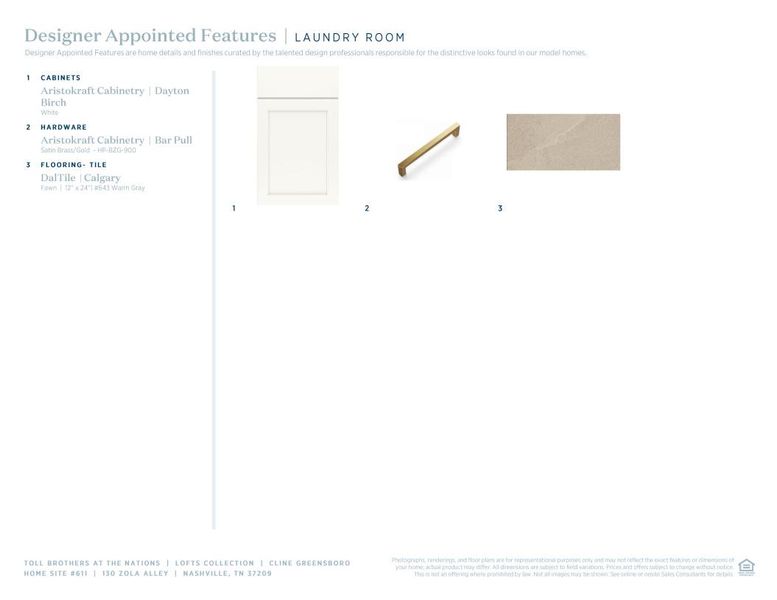 Sample of building materials used in homes in The Nations - Lofts, Nashville (Image 12). Sample of building materials used in homes in The Nations - Lofts, Nashville (Image 12).