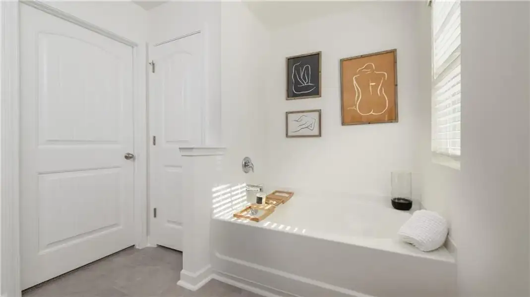 Furnished interior view inside a new home in Harvest Park, Decatur (Image 30).