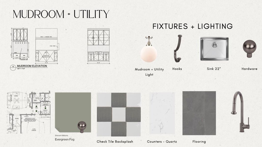 View of marketing collateral with multiple images