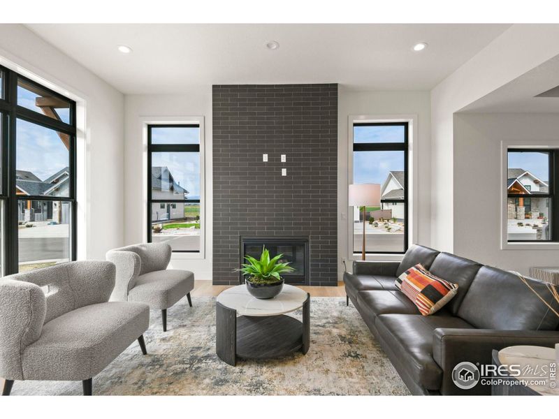 Higher end double pane Gerkin windows throughout