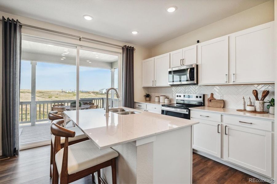 Furnished interior view inside a new home in Spring Valley Ranch, Elizabeth (Image 19).