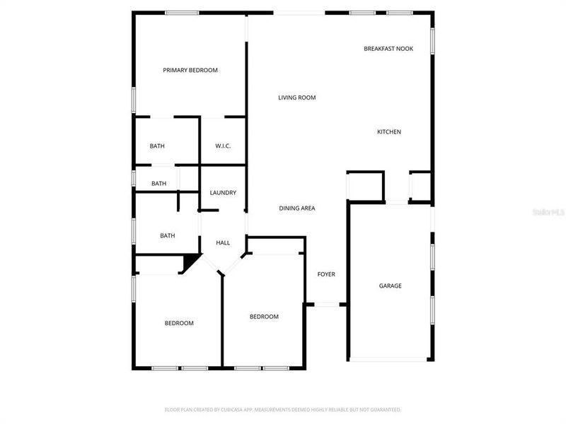 2D floor plan layout of this home in , Tampa, FL (Image 5).