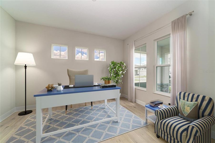 Furnished interior view inside a new home in North River Ranch, Parrish (Image 17).