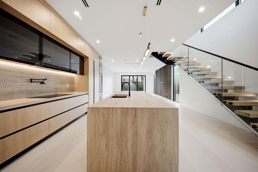 Furnished interior view inside a new home in , Fort Lauderdale (Image 45).