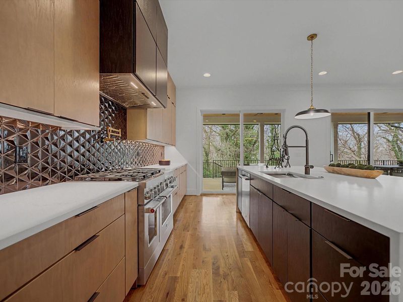 Furnished interior view inside a new home in , Charlotte (Image 19).