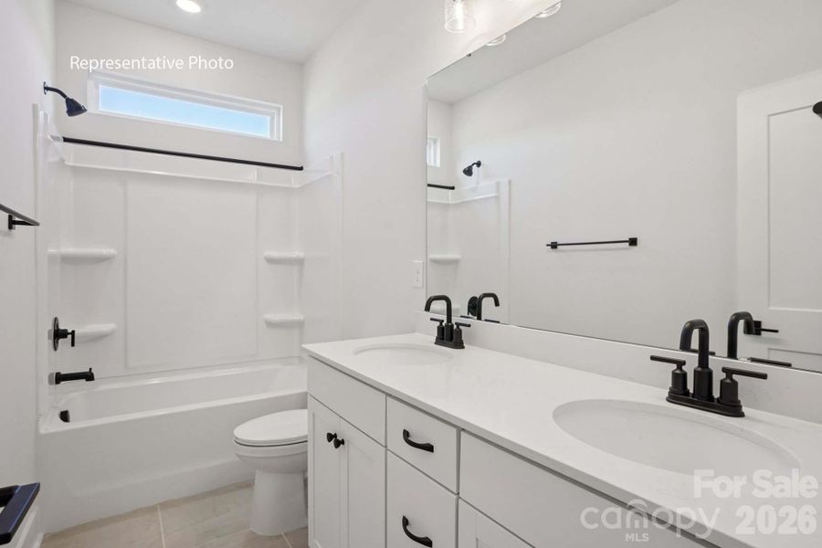 Furnished interior view inside a new home in Sanctuary at Southgate, Indian Trail (Image 8).