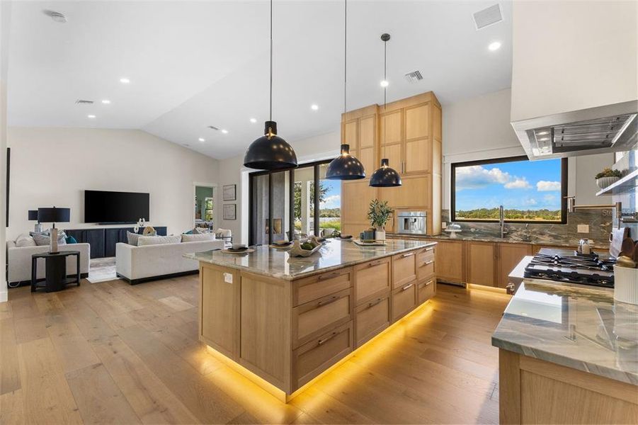 Furnished interior view inside a new home in , Myakka City (Image 49).