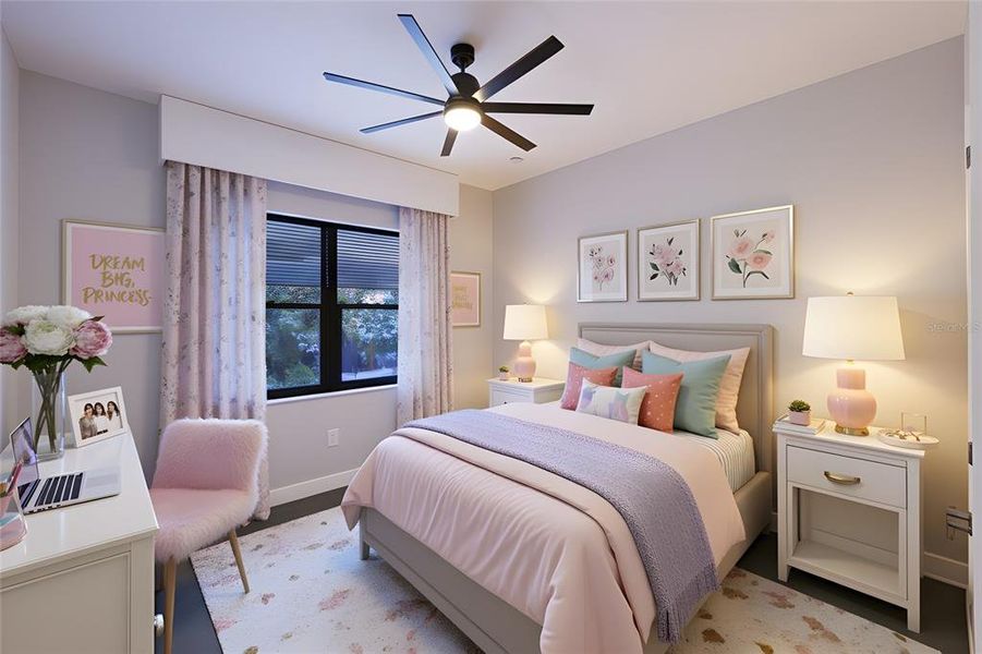 Furnished interior view inside a new home in , Sarasota (Image 14).