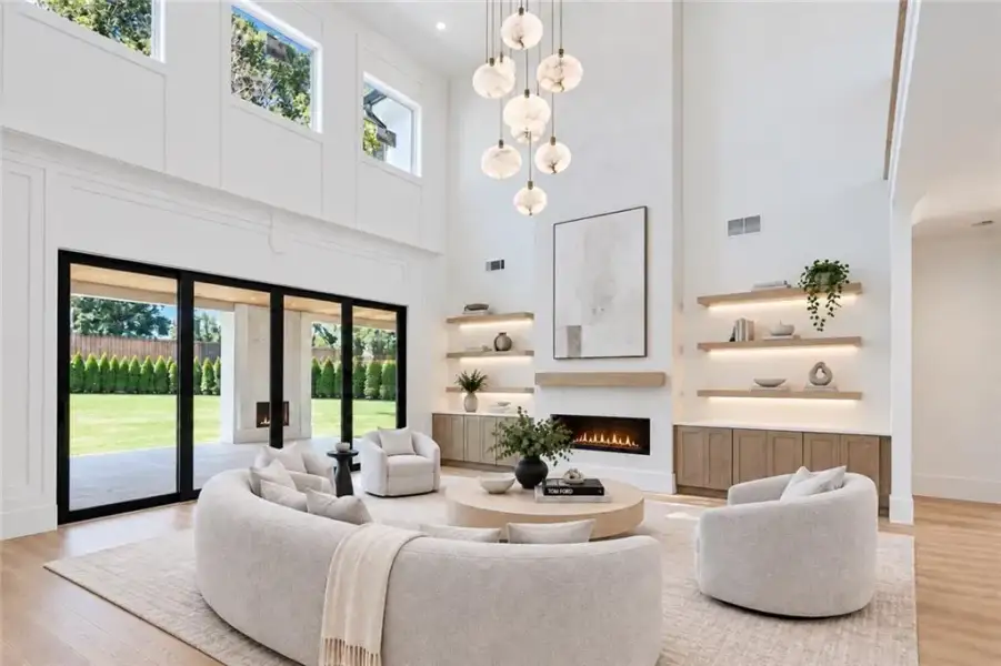 Furnished interior view inside a new home in , Lawrenceville (Image 9).