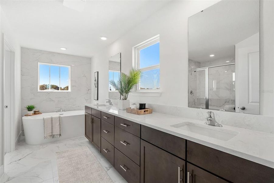 Furnished interior view inside a new home in Eden Crest, Apopka (Image 26).