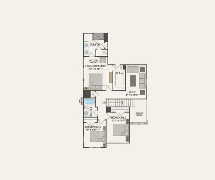 Pulte Homes, Nelson floor plan