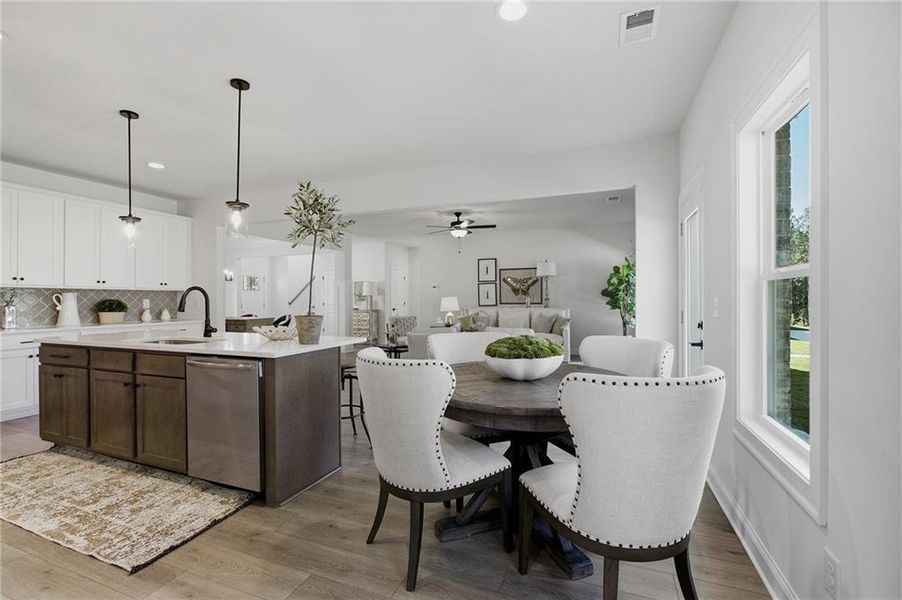 Furnished interior view inside a new home in , Ellenwood (Image 11).