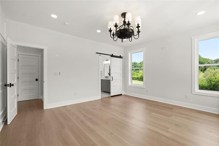 Spacious, unfurnished interior of a new home in , Canton (Image 63).