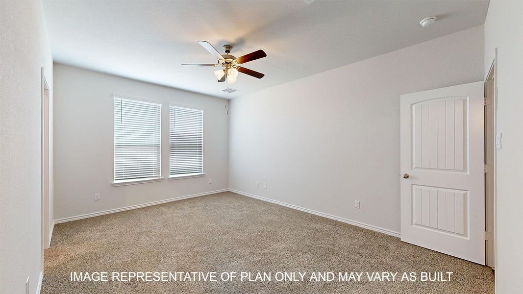 Spacious, unfurnished interior of a new home in Turnbo Ranch Traditions, Killeen (Image 19).