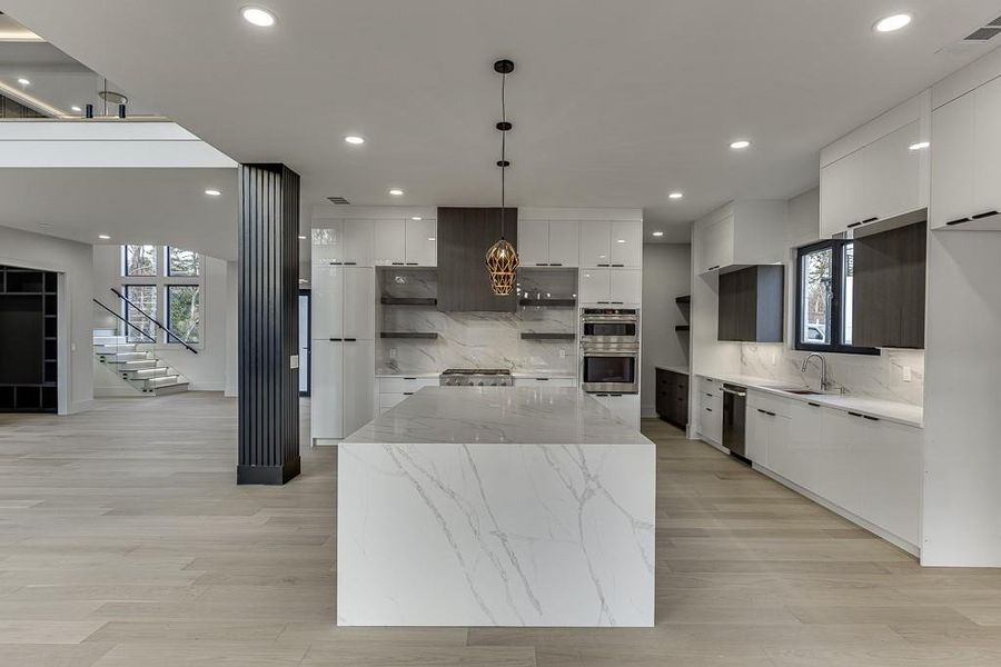 Furnished interior view inside a new home in , Buford (Image 13).