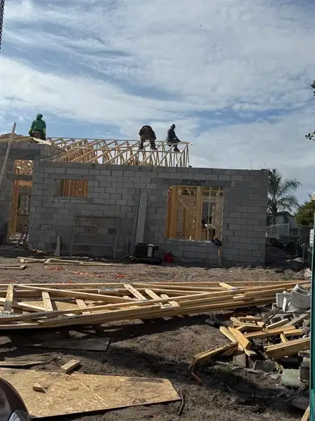 In-progress construction of a new home in , Kissimmee, FL (Image 9). In-progress construction of a new home in , Kissimmee, FL (Image 9).