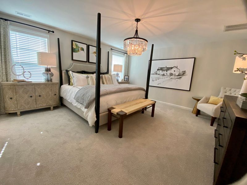 Representative furnished interior of a home built from the Brooks by McKee Homes in Coventry Woods, Fayetteville (Image 16).