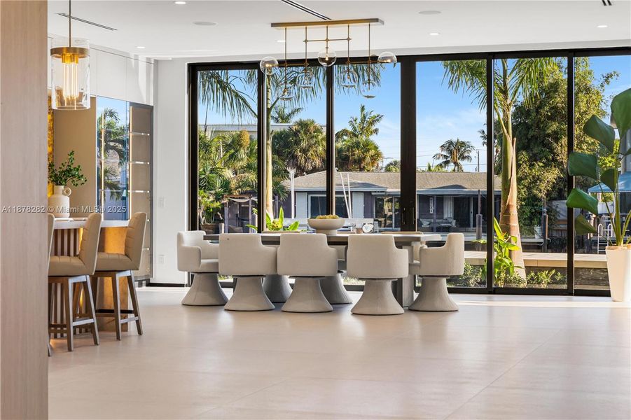 Furnished interior view inside a new home in , Wilton Manors (Image 46).