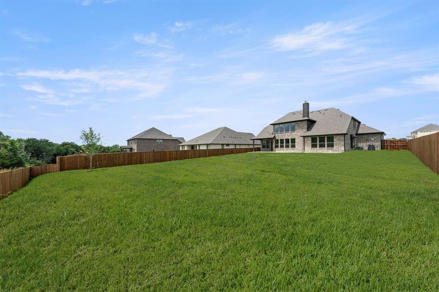 DFW-Lovers Landing-Concept 3218-915 Allegro Avenue-Backyard1-Risewell Homes