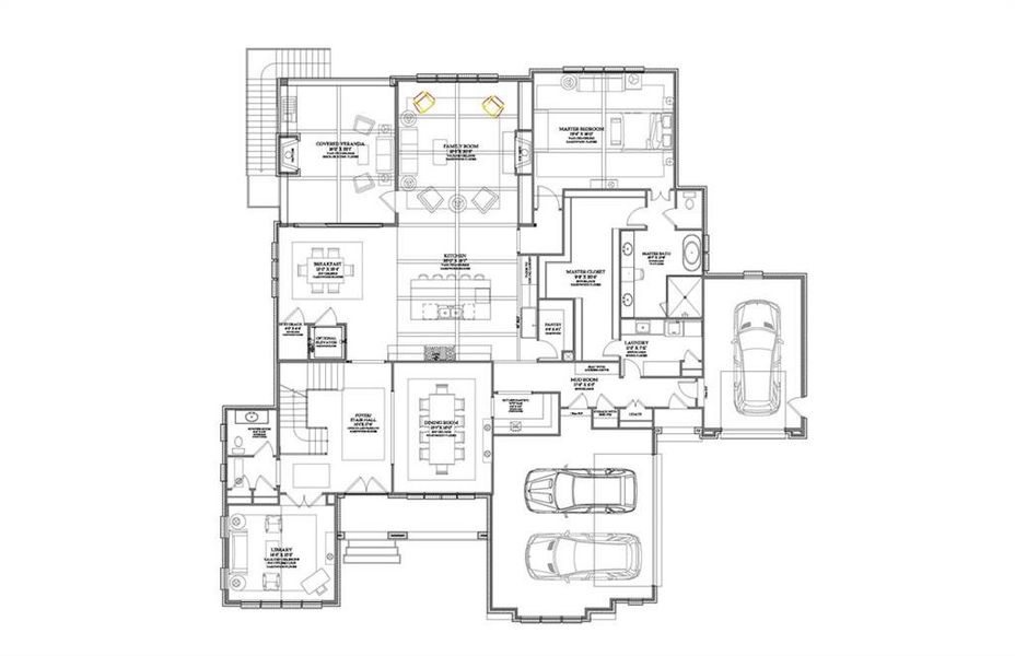 2D floor plan layout of this home in , Suwanee, GA (Image 3).