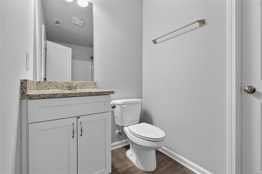 Furnished interior view inside a new home in , Eastanollee (Image 14).