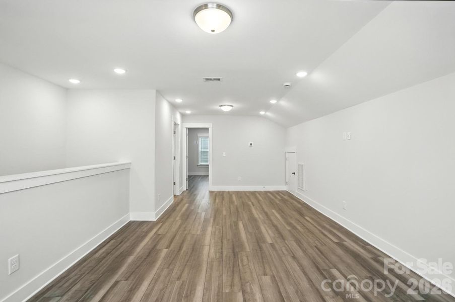 Upstairs loft