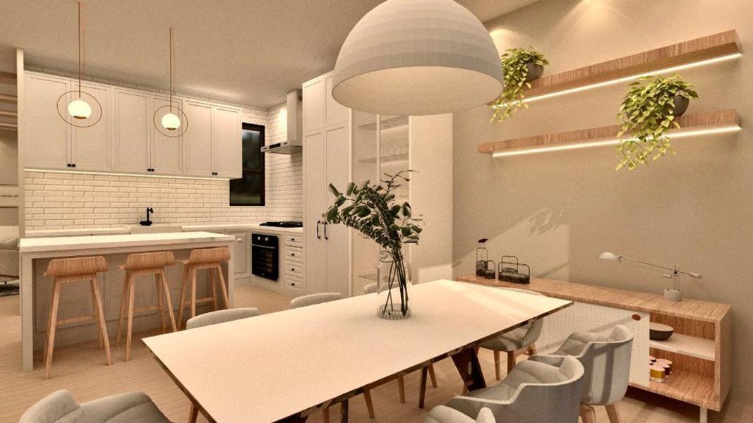 Furnished interior view inside a new home in , West Palm Beach (Image 11).