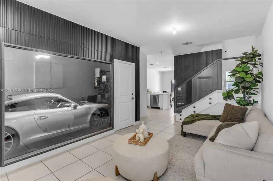 Furnished interior view inside a new home in , Miami (Image 26). Furnished interior view inside a new home in , Miami (Image 26).