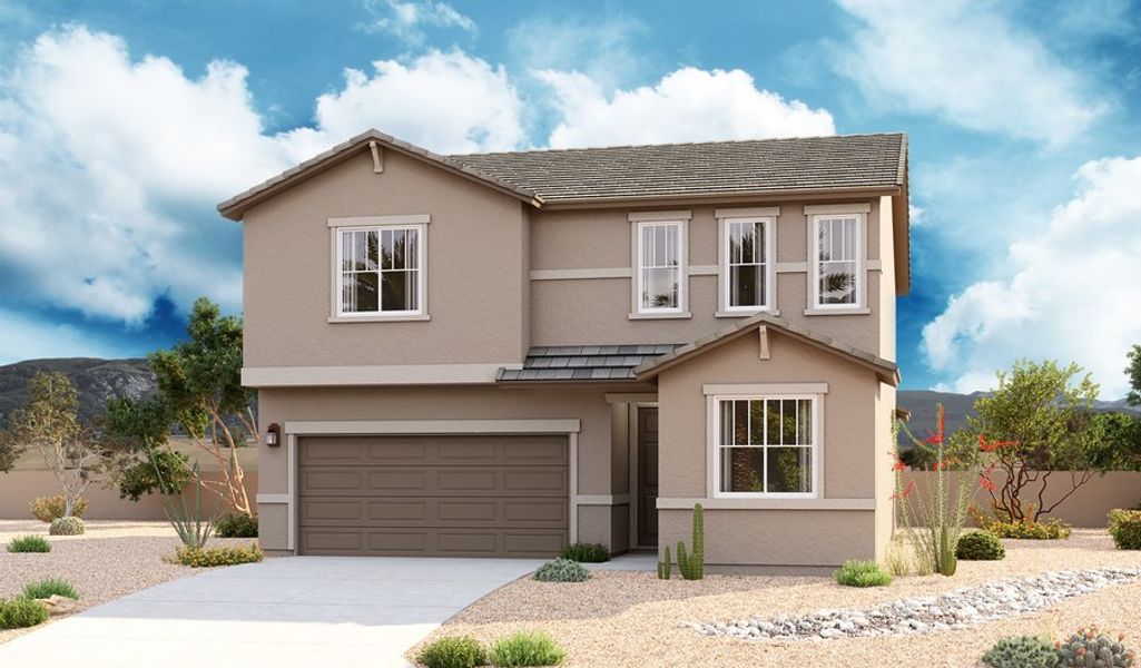 Moonstone-T914-EntradaDelPueblo Elevation B Moonstone-T914-EntradaDelPueblo Elevation B