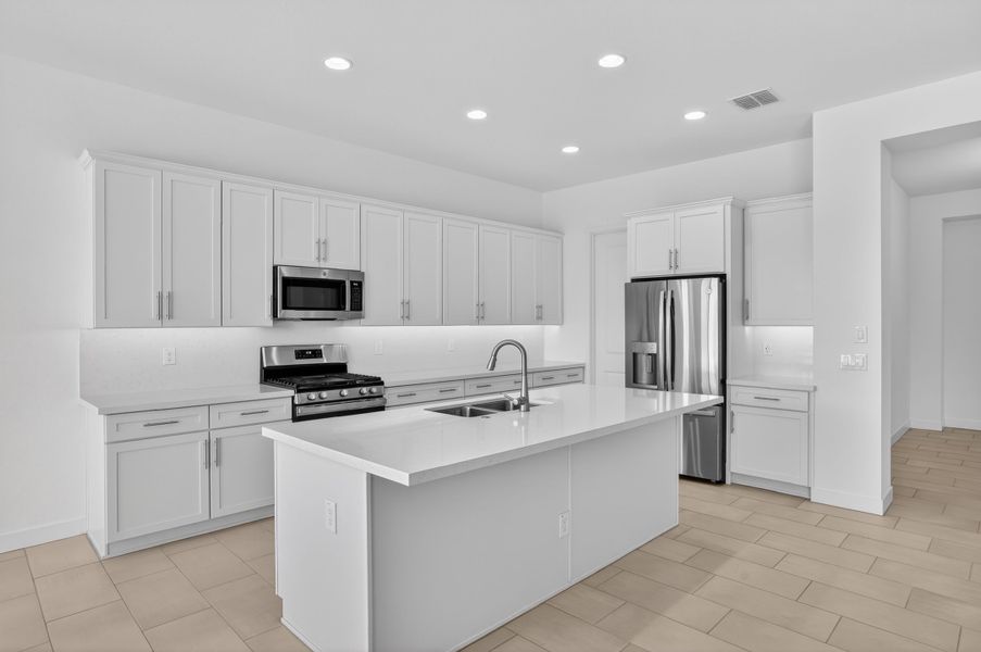 Furnished interior view inside a new home in Stonehaven, Glendale (Image 12).