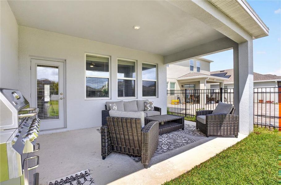 Exterior details and patio area of a home in , Orlando (Image 25). Exterior details and patio area of a home in , Orlando (Image 25).