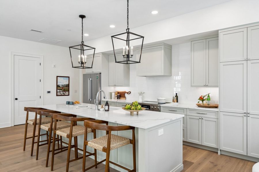 Furnished interior view inside a new home in , Charleston (Image 7).