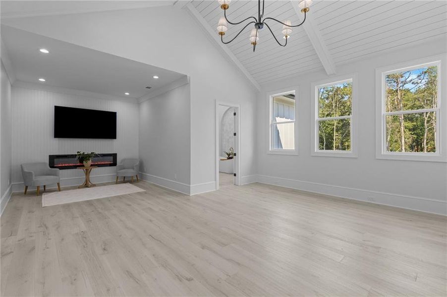 Spacious, unfurnished interior of a new home in , Dacula (Image 25).